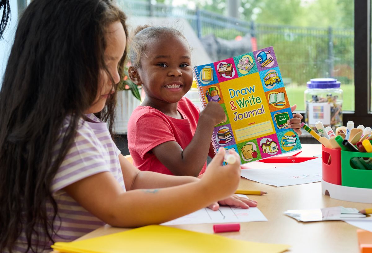 New Horizon Academy preschool student in classroom